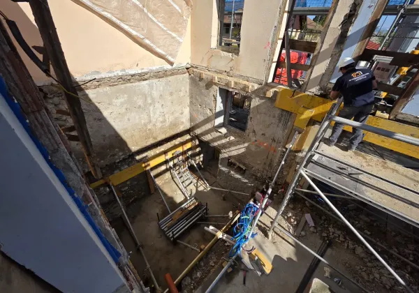 Rénovation structurelle d'une maison paysanne à Chéserex — photo 2